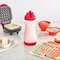 Rise By Dash Rise by Dash Clear/Red ABS Plastic Batter Bottle 2 cups RBB500GBRR16 - alternate 7